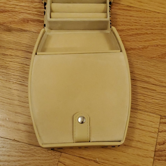 Leopard Print Jewelry Organizer Travel Case - Picture 5 of 8